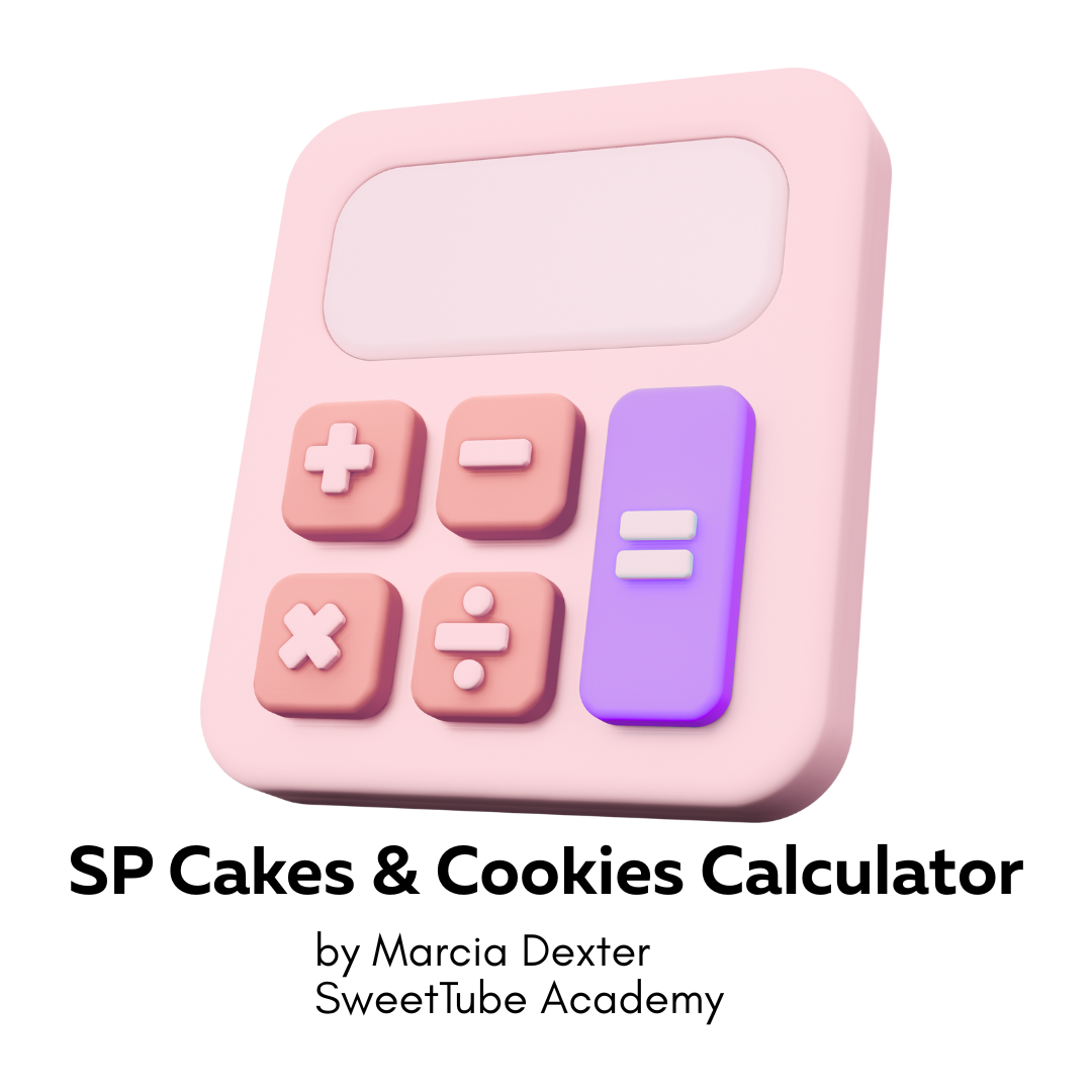 SP Cakes & Cookies Calculator - Lifetime License
