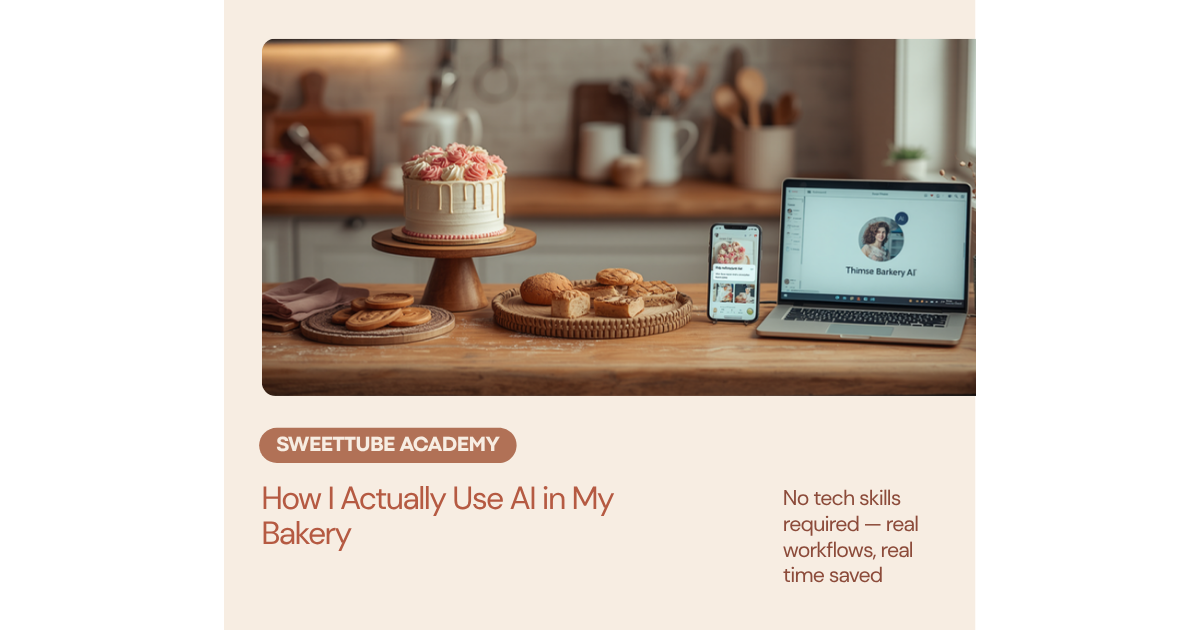 How I Actually Use AI in My Bakery (No Tech Skills Required)